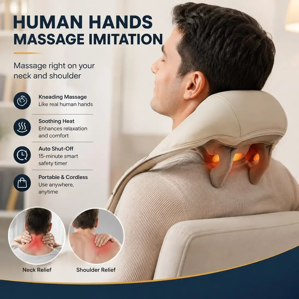 Breo N5 Mini Neck & Shoulder Massager with Heat